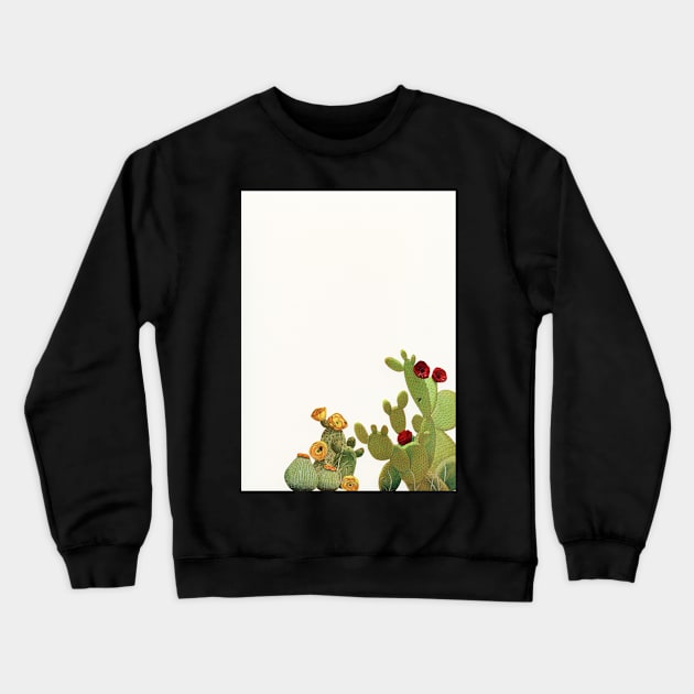 Cactus Garden II Crewneck Sweatshirt by Cassia